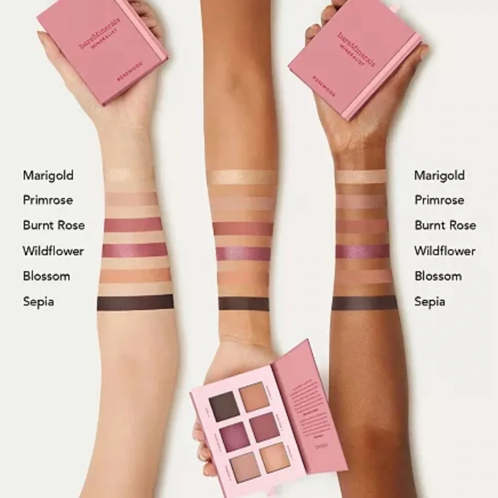 NIB* bareMinerals Eyeshadow Palette - rosewood